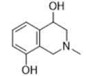 Phenylephrine 4; 8 Isoquinoline Analog; 2-methyl-1,2,3,4-tetrahydroisoquinoline-4,8-diol (CAS: 23824-25-1)