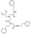 Phenylethyl acetamido dimer; 2-((2,2-dimethoxyethyl)(2-oxo-2-(phenethylamino)ethyl)amino)-N-(2-oxo-2-(phenethylamino)ethyl)-N-phenethylacetamide