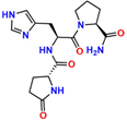 Protirelin EP Impurity B; (2R)-N-[(2S)-1-[(2S)-2-carbamoylpyrrolidin-1-yl]-3-(1H-imidazol-5-yl)-1-oxopropan-2-yl]-5-oxopyrrolidine-2-carboxamide (CAS: 50894-61-6)