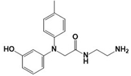 Phentolamine EP Impurity A; N-(2-Aminoethyl)-2-[(3-hydroxyphenyl)(4-methylphenyl)amino]acetamide  (CAS: 2724727-52-8)