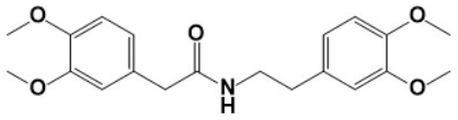 Papaverine EP Impurity F; 2-(3,4-Dimethoxyphenyl)-N-[2-(3,4-dimethoxyphenyl)ethyl]acetamide (As per EP) (CAS: 139-76-4)