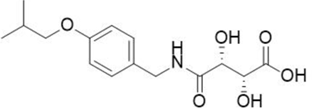 Pimavanserin Tartrate Amide Impurity; (2R,3R)-2,3-dihydroxy-4-((4-isobutoxybenzyl)amino)-4- oxobutanoic acid
