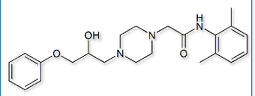 Ranolazine USP RC B ; Ranolazine Desmethoxy Impurity ; N-(2,6-Dimethylphenyl)-4-(2-hydroxy-3-phenoxypropyl)-1-piperazineacetamide (CAS: 755711-09-2)