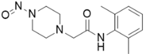 Ranolazine Nitrosamine Impurity; Nitroso Ranolazine-II; N-(2,6-dimethylphenyl)-2-(4-nitrosopiperazin-1-yl)acetamide  (CAS: N/A)