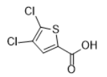 4,5-Dichlorothiophene-2-carboxylic acid; 2,3-Dichloro-5-thiophenecarboxylic Acid   (CAS: 31166-29-7)