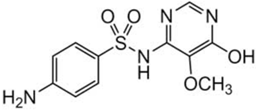 O-Desmethyl Sulfadoxine; 4-amino-N-(6-hydroxy-5-methoxypyrimidin-4-yl)benzenesulfonamide  (CAS: 1346604-08-7)