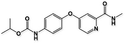Sorafenib Tosylate Impurity D; Sorafenib related compound 6; [4-(2-Methyl carbamoyal-pydifin-4-yloxy)-phenyl]-carbamic acid isopropyl ester  (CAS: 2206827-14-5)