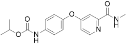 Sorafenib Carbamate Isopropyl Ester Impurity;  Isopropyl 4-[[2-(N-Methylcarbamoyl)-4-pyridyl]oxy]phenylcarbamate  (CAS: 2206827-14-5)