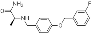 Safinamide mesylate Stage-II;  safinamide  (CAS: 133865-89-1)