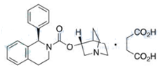 Solifenacin EP Impurity G; (R,R)-Solifenacin HCl; (1R)-3,4-Dihydro-1-phenyl-2(1H)-isoquinolinecarboxylic acid (3R)-1-azabicyclo-[2.2.2]oct-3-yl ester HCl  (CAS: 862207-70-3)