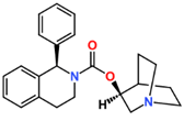 Solifenacin EP Impurity F; Solifenacin (1R,3S)-Isomer; (1R,3S)-Solifenacin HCl; (1R)-3,4-Dihydro-1-phenyl-2(1H)-isoquinolinecarboxylic acid (3S)-1-azabicyclo-[2.2.2]oct-3-yl ester HCl  (CAS: 180468-40-0)