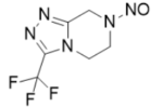 Sitagliptin Intermediate nitroso Impurity; Sitagliptin Impurity 100;  7-nitroso-3-(trifluoromethyl)-5,6,7,8-tetrahydro-[1,2,4]triazolo[4,3-a]pyrazine  (CAS: 2892260-32-9)