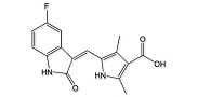 Sunitinib Carboxylic Acid Impurity; 5-(5-Fluoro-2-oxo-1,2-dihydro-indol-3-ylidenemethyl)-2,4-dimethyl-1H-pyrrole-3-carboxylic acid; 452105-33-8