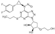 Nitrosamine Ticagrelor;  N-((1R,2S)-2-(3,4-Difluorophenyl)cyclopropyl)-N-(3-((1R,2S,3S,4S)-2,3-dihydroxy-4-(2-hydroxyethoxy)cyclopentyl)-5-(propylthio)-3H-[1,2,3]triazolo[4,5-d]pyrimidin-7-yl)nitrous amide;  1,2-Cyclopentanediol, 3-[7-[[(1R,2S)-2-(3,4-difluorophenyl)cyclopropyl]nitrosoamino]-5-(propylthio)-3H-1,2,3-triazolo[4,5-d]pyrimidin-3-yl]-5-(2-hydroxyethoxy)-(1S,2S,3R,5S) (CAS: 2476859-55-7)