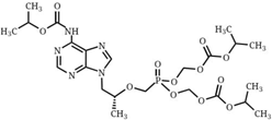 Tenofovir Carbonyl Impurity; isopropyl (R)-(9-(2-((bis(((isopropoxycarbonyl)oxy)methoxy)phosphoryl)methoxy)propyl)-9H-purin-6-yl)carbamate  (CAS: 1244022-54-5)