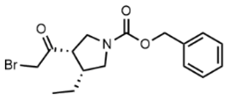 Benzyl (3S,4R)-3-(bromoacetyl)-4-ethylpyrrolidine-1-carboxylate	 (CAS: 2304514-69-8)