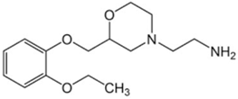 Viloxazine Ethyl Amine Impurity; 2-(-2((2-ethoxy phenoxy)methyl)morpholino)ethan-1-amine