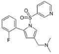 Vonoprazan N,N-Dimethyl Analog; N-Methyl Vonoprazan; (5-(2-Fluorophenyl)-1-(pyridin-3-ylsulfonyl)-1H-pyrrol-3-yl)-N,N-dimethylmethanamine (CAS: 1885094-62-1)