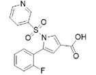 5-(2-fluorophenyl)-1-(pyridin-3-ylsulfonyl)-1H-pyrrole-3-carboxylic acid (CAS: 1883595-37-6)