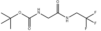 tert-butyl (2-oxo-2-((2,2,2-trifluoroethyl)amino)ethyl)carbamate/ (CAS:1231755-15-9)
