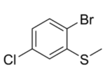 (2-bromo-5-chlorophenyl)(methyl)sulfane; 1-bromo-4-chloro-2-methylsulfanylbenzene/ (CAS: 255051-34-4)
