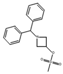 1-benzhydrylazetidin-3-yl methanesulfonate/ (CAS: 33301-41-6)