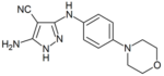 3-Amino-5-((4-morpholinophenyl)amino)-1H-pyrazole-4-carbonitrile; 5-Amino-3-[4-(morpholin-4-yl)anilino]-1H-pyrazole-4-carbonitrile (CAS: 824397-67-3)
