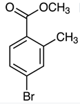 Methyl 4-Bromo-2-methylbenzoate; 4-Bromo-2-methylbenzoic Acid Methyl Ester; Methyl 4-Bromo-o-toluate  (CAS: 99548-55-7)