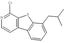 1-Chloro-8-isobutylbenzo[4,5]thieno[2,3-c]pyridine  (CAS: 2926783-53-9)