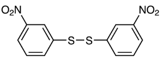 Bis(3-nitrophenyl) Disulfide; 3,3'-Dinitrodiphenyl Disulfide  (CAS: 537-91-7)