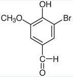 3-Bromo-4-hydroxy-5-methoxybenzaldehyde; 5-Bromovanillin (CAS: 2973-76-4)