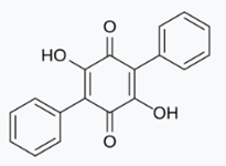 2,5-Diphenyl-3,6-dihydroxyquinone  (CAS: 548-59-4)