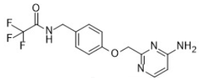 4-((4-Aminopyrimidin-2-yl)methoxy)benzonitrile
