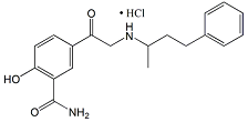 Labetalol EP Impurity F; Keto Labetalol HCl ;Labetalone; 2-Hydroxy-5-[2-[[(1RS)-1-methyl-3-phenylpropyl]amino]-acetyl]benzamide hydrchloride; 96441-14-4