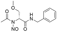 Lacosamide Nitroso Impurity 1 ; (R)-N-benzyl-3-methoxy-2-(N-nitrosoacetamido)propanamide
