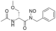 Lacosamide Nitroso Impurity 2; (R)-2-acetamido-N-benzyl-3-methoxy-N-nitrosopropanamideLacosamide Nitroso Impurity 2; (R)-2-acetamido-N-benzyl-3-methoxy-N-nitrosopropanamide
