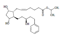 15(S)-Latanoprost ;  Latanoprost Related Compound B  ; (Isopropyl (Z)-7-[(1R,2R,3R,5S)-3,5-dihydroxy-2-[(3S)-3-hydroxy-5-phenylpentyl]cyclopentyl]-5-heptenoate)
