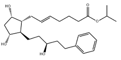 trans (15S)-Latanoprost; (5E)-7-[(1R,2R,3R,5S)-3,5-Dihydroxy-2-[(3S)-3-hydroxy-5-phenylpentyl]cyclopentyl]-5-heptenoic Acid 1-Methylethyl Ester;Isoproyl (E)-7-[(1R,2R,3R,5S)-3,5-Dihydroxy-2-[(3S)-3-hydroxy-5-phenylpentyl]cyclopentyl]-5-heptenoate; (5E,15S)-Latanoprost; 5,6-trans-(15S)-Latanoprost; | 1235141-39-5