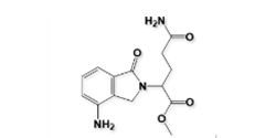 Lamivudine Impurity B(Inhouse); 2-(4-Amino-1-oxo-1,3-dihydro-isoindol-2-yl)-4-carbamoylbutyric acid methyl ester; Methyl 2-(4-amino-1-oxoisoindolin-2yl)4-carbamyoylbutanoate.