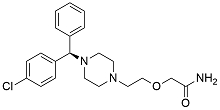 Levocetirizine Impurity J;  2-[2-[4-[(R)-(4-chlorophenyl)(phenyl)methyl]piperazin-1-yl]ethoxy]acetamide