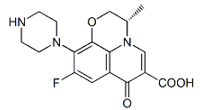Levofloxacin USP RC A ; Levofloxacin USP Related Compound A ; (-)-(S)-9-Fluoro-2,3-dihydro-3-methyl-10-(1-piperazinyl)-7-oxo-7H-pyrido[1,2,3-de]-1,4-benzoxazine-6-carboxylic acid ; N-Desmethyl Levofloxacin | 117707-40-1