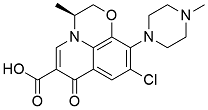 Levofloxacin chloro analog; Levofloxacin Impurity 38; (S)-9-chloro-3-methyl-10-(4-methylpiperazin-1-yl)-7-oxo-3,7-dihydro-2H-[1,4]oxazino[2,3,4-ij]quinoline-6-carboxylic acid