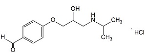 Metoprolol EP Impurity C; Metoprolol USP Related Compound C; 4-[2-Hydroxy-3-(isopropylamino)propoxy]benzaldehyde hydrochloride  | 29122-74-5