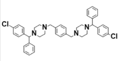 Meclizine Impurity F;1,4-bis((4-((4-chlorophenyl)(phenyl)methyl)piperazin-1-yl)methyl)benzene