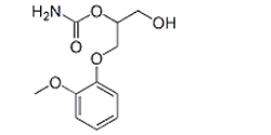 Methocarbamol Isomer; Methocarbamol 1-Descarbamoyl 2-Carbamoyl ;1-Hydroxy-3-(2-methoxyphenoxy)propan-2-yl carbamate |10488-39-8