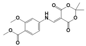 Lenvatinib - MAMB IMP;  Methyl 4-(((2,2-dimethyl-4,6-dioxo-1,3-dioxan-5-ylidene)methyl)amino)-2-methoxybenzoate/205448-64-2