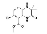 Methyl 6-bromo-1,2,3,4-tetrahydro-2,2-dimethyl-3-oxo-5-quinoxalinecarboxylate/949891-56-9