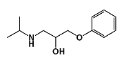Metoprolol EP Impurity F; (2RS)-1-[(1-Methylethyl)amino]-3-phenoxypropan-2-ol  |  7695-63-8