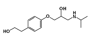 Metoprolol EP Impurity H (Base); O-Desmethyl Metoprolol ; 4-[2-Hydroxy-3-[(1-methylethyl)amino]propoxy]-benzeneethanol ; (2RS)-1-[4-(2-Hydroxyethyl)phenoxy]-3-[(1-methylethyl)amino]propan-2-ol  |  62572-94-5