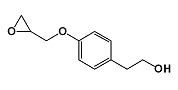 Metoprolol Epoxy Hydroxyethyl Impurity ;Metoprolol Hydroxy Epoxide Impurity ;2-(4-(oxiran-2-ylmethoxy)phenyl)ethan-1-ol |  104857-48-9